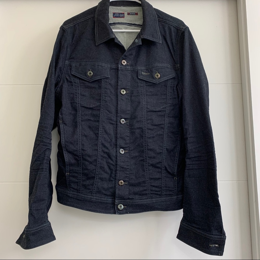 Diesel Elshar Dark Navy Jean Jacket *Like New*
